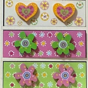 Colorful Kids Hair Clips Set